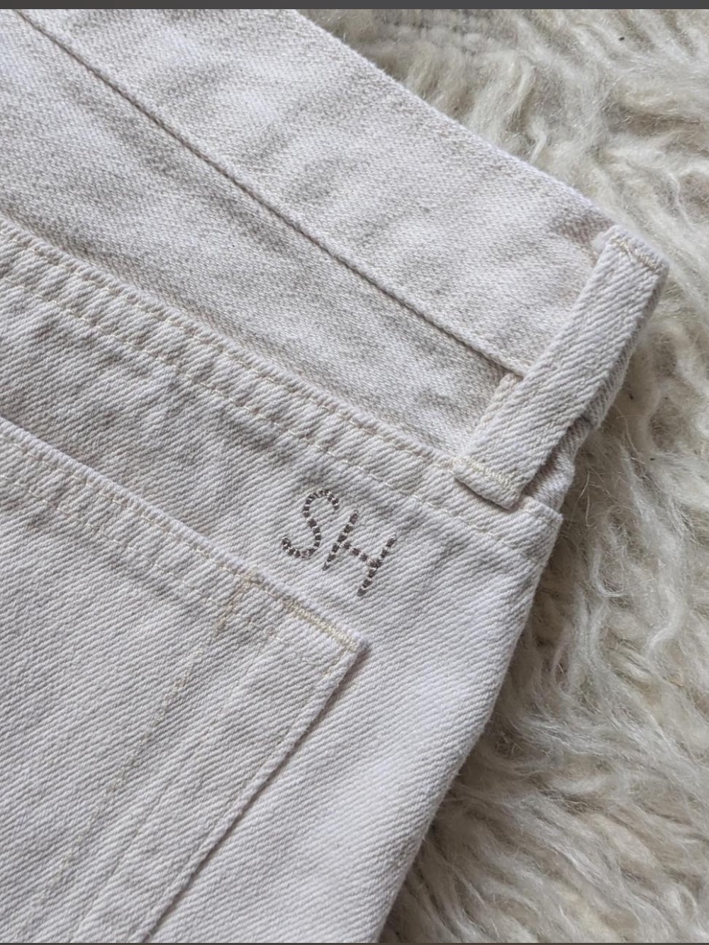 RARE Still Here Linen Walker Rainbow Jeans - Picture 5 of 7